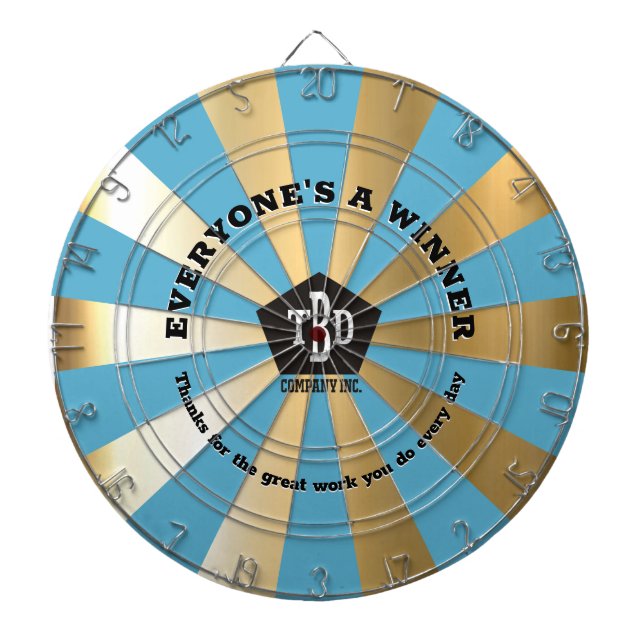 Employee recognition engagement prize dart board (Front)