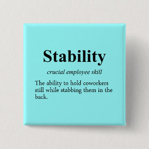 Employee stability is an important metric (2) 15 cm square badge