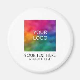 Employee Staff Crew Member Name Your Text Logo Magnet