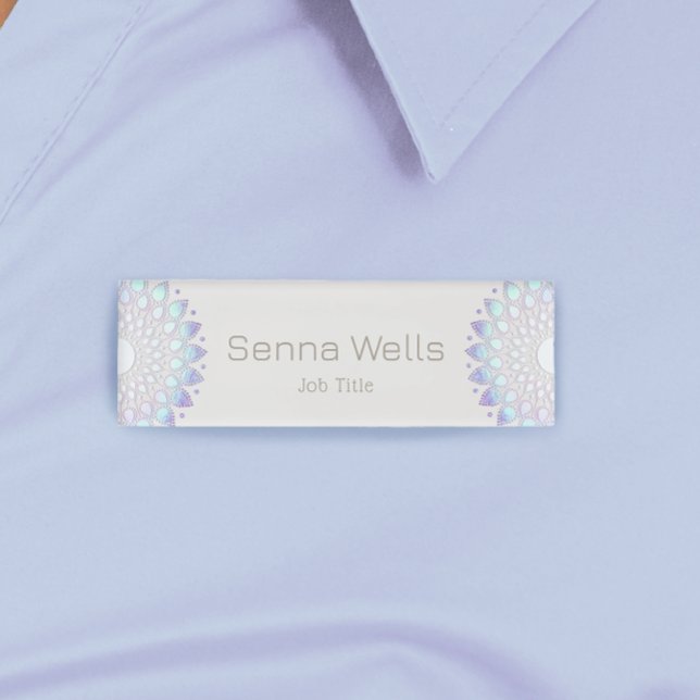 Employee Staff Magnetic Name Tag Badge (Creator Uploaded)