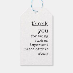 Employee, Team, Staff Appreciation Gift Tag