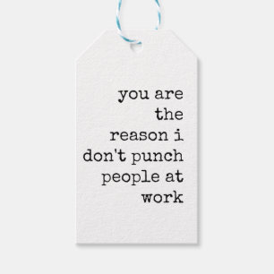 Employee, Team, Staff Appreciation Gift Tag