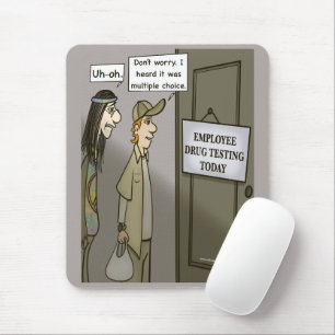 Employee Testing Mouse Pad