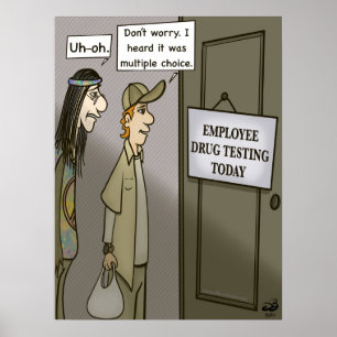 Employee Testing Value Poster Matte