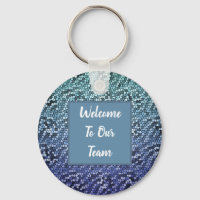 Employee Welcome Blue Mosaic Business Team