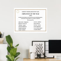 Employees Of The Year Business Logo Awards