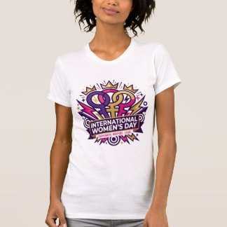 Empower Inspire Lead Women’s Day Graphic T-Shirt