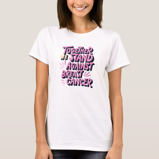 Empowered Against Breast Cancer T-Shirt (Front)