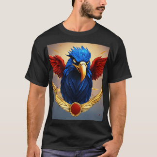 Empowered Eagle: A Feminine Emblem of Strength T-Shirt