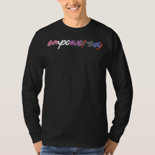 Empowered Genderfluid Colours Pride Flag Lgbtq Men T-Shirt