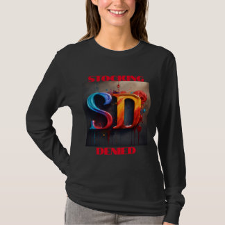"Empowered Guardian: Women's Black Full Sleeve T-Shirt