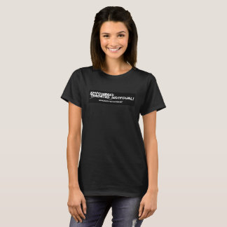 Empowered Individual T-shirt (B//W logo)