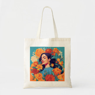 Empowered Mexican-American Woman Tote Bag