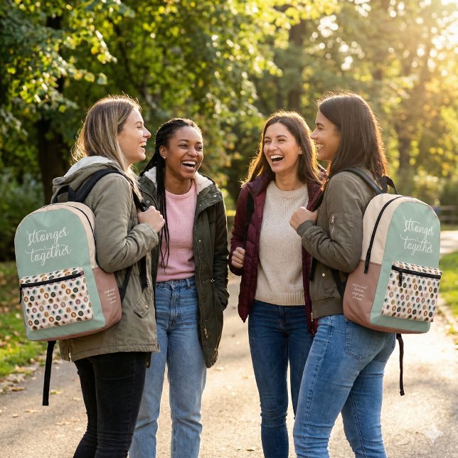 Empowered Women Backpack (Empower women with this, "Stronger together" empowered women empower women backpack! )