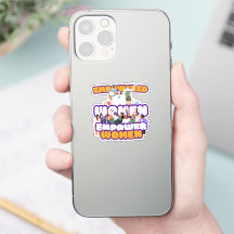 Empowered Women Custom-Cut Vinyl Sticker