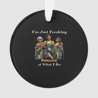 Empowered Women - Emotional Help Coworker Ornament