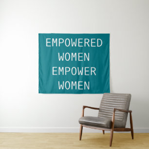 Empowered Women Empower Cool RBG Tapestry