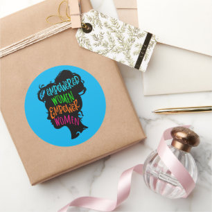 Empowered Women Empower Women Classic Round Sticker