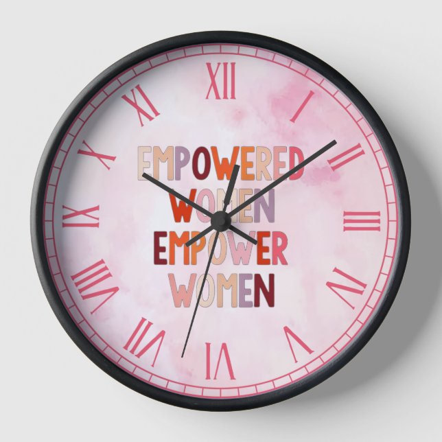 Empowered Women Empower Women Clock (Front)