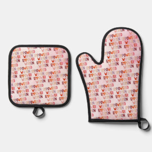 Empowered Women Empower Women Oven Mitt & Pot Holder Set
