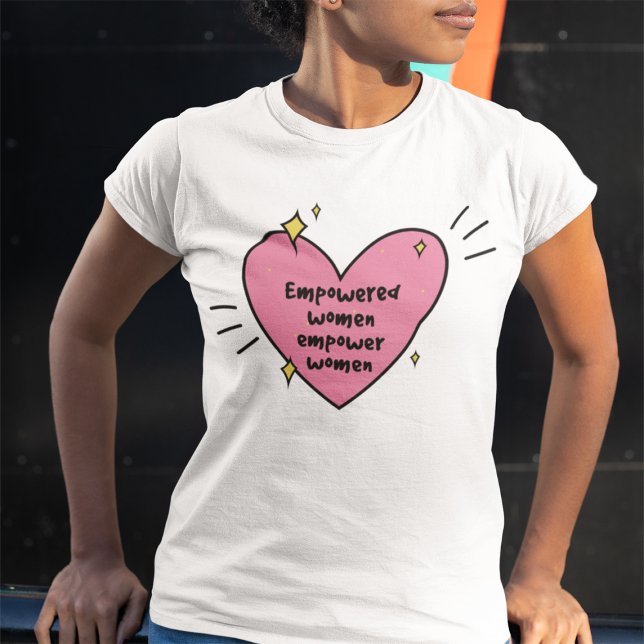 Empowered Women Empower Women Retro Positivity T-Shirt (Creator Uploaded)