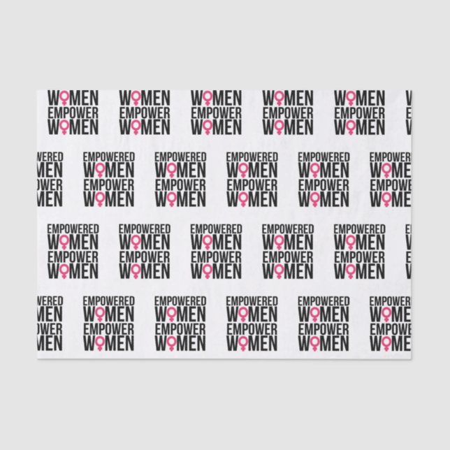 Empowered Women Empower Women Tissue Paper (Front)