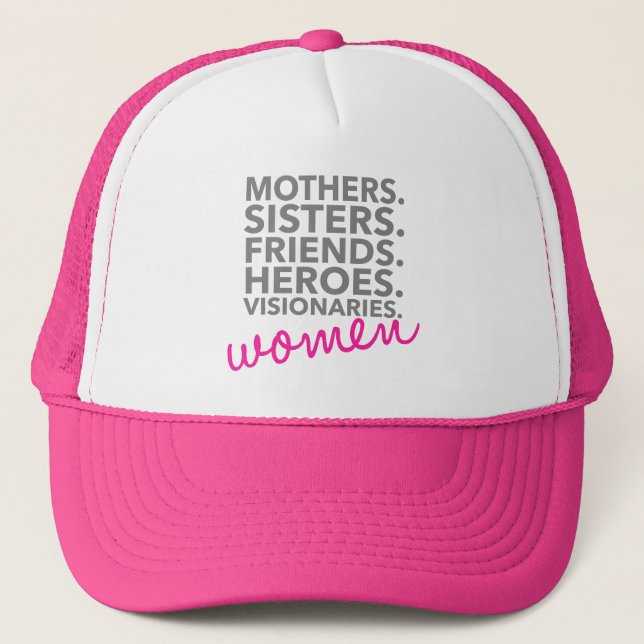Empowered Women Trucker Hat (Front)
