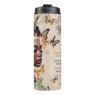 Empowering African American Women Thermal Tumbler