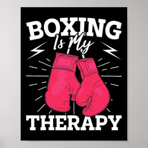 Empowering Boxing Art For Fitness Lovers Poster