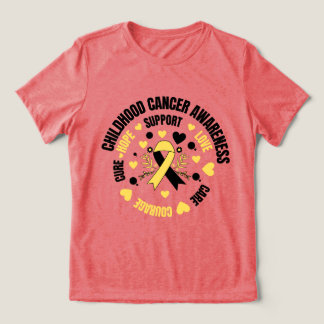 Empowering Breast Cancer T-shirt Tri-Blend Shirt