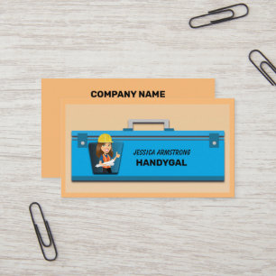 Empowering Handy Gal Business Card