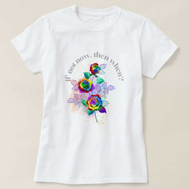 Empowering Inspirational message Apparel T-Shirt (Design Front)
