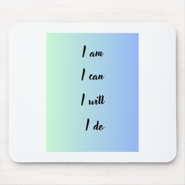 Empowering mouse pad  (Front)