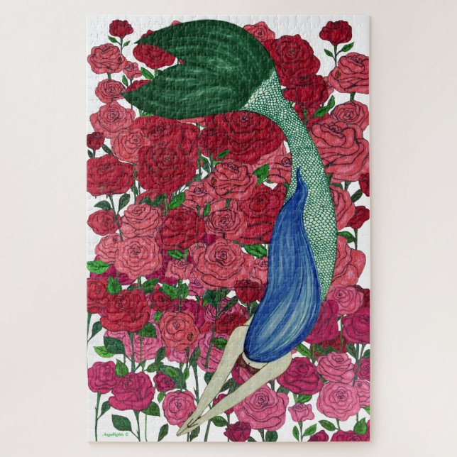 Empowering Roses Jigsaw Puzzle (Vertical)