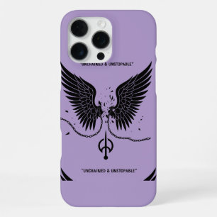 Empowering Snake & Wing Design iPhone 16 Pro Max Case