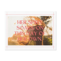 Empowering Woman Graphic: Celebrating Freedom and