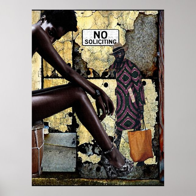“Empowerment and Resilience: No Soliciting”  Poster (Front)