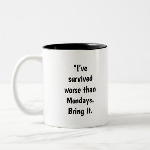 empowerment coffee mug,  Two-Tone coffee mug