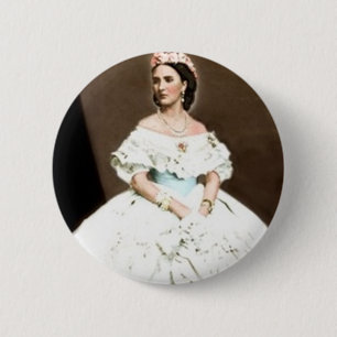 Empress Carlota 6 Cm Round Badge