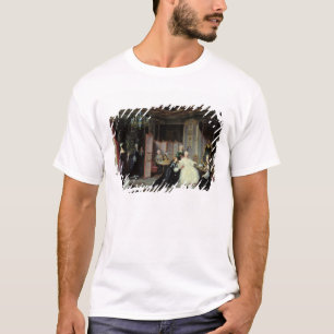 Empress Catherine the Great  receiving a T-Shirt
