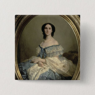 Empress Charlotte of Mexico 15 Cm Square Badge