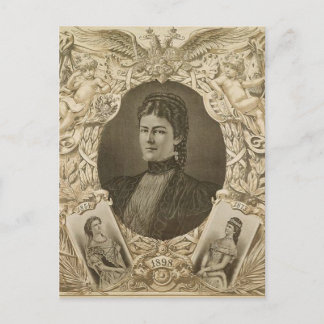 Empress Elisabeth Austria - Sissi, Sisi death Postcard