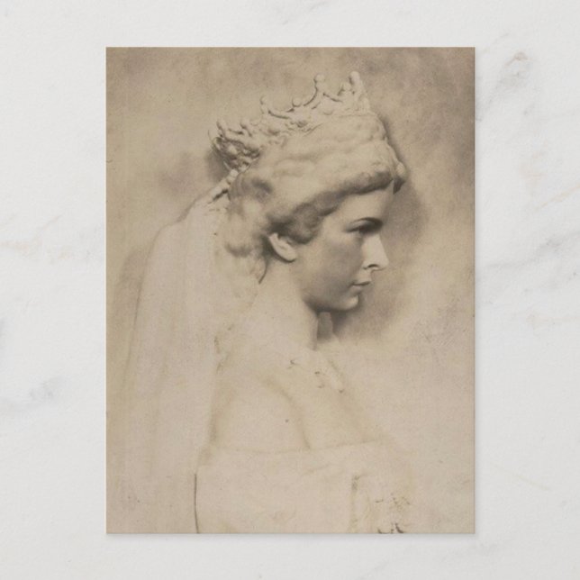 Empress Elisabeth Austria - Sissi, Sisi en profile Postcard (Front)