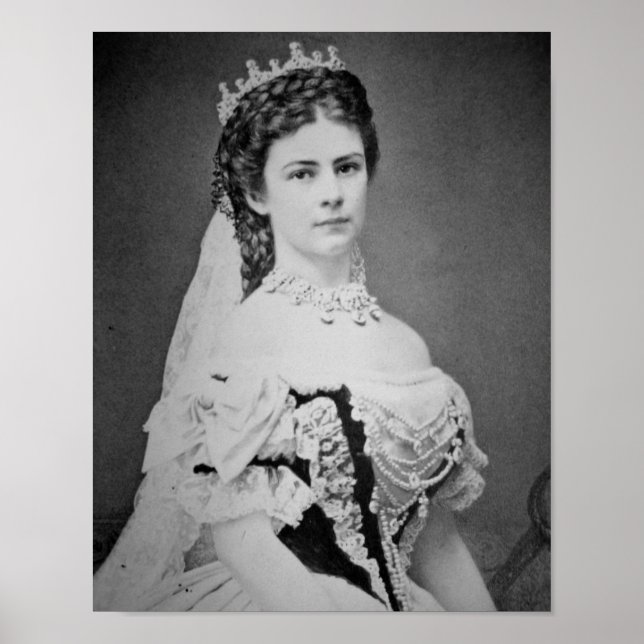 Empress Elisabeth of Austria Hungary Poster (Front)