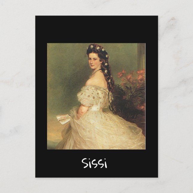 Empress Elisabeth - Sissi Postcard (Front)