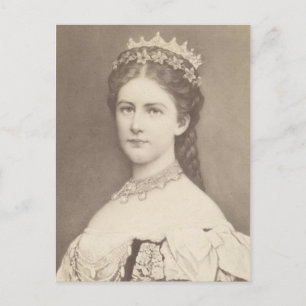 Empress Elisabeth - Sissi - Sisi of Austria 1867 Postcard