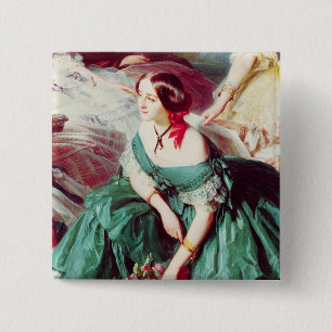 Empress Eugenie and her Ladies in Waiting 15 Cm Square Badge