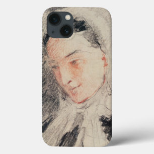 Empress Eugénie (black & red chalk) iPhone 13 Case