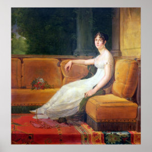 Empress Josephine  at Malmaison, c.1801 Poster