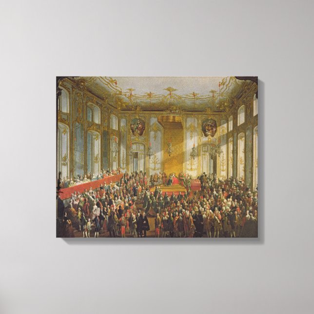 Empress Maria Theresa Canvas Print (Front)